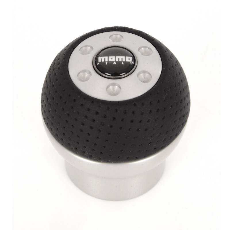 MOMO Race Air-Leather Aluminium Gear Knob - Lift Reverse